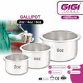 Dental Gallipot – 2oz, 4oz & 6oz Medicament Pot Stainless Steel