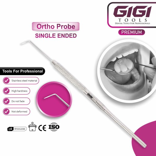Single-Ended Orthodontic Probe