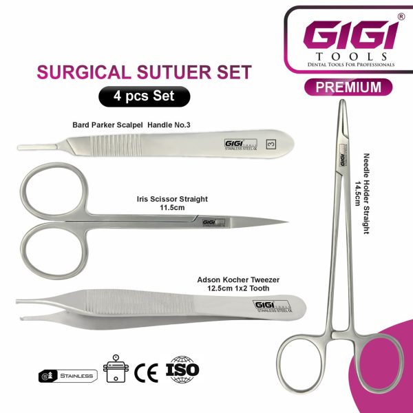 Professional Surgical Suture & Dissection Kits