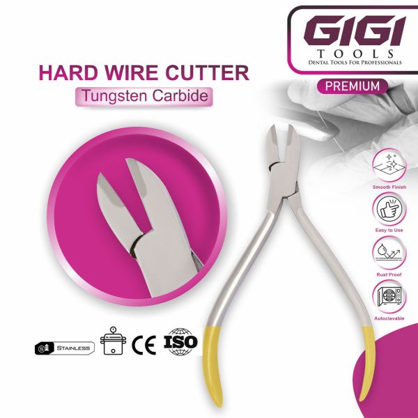 Orthodontic Hard Wire Cutter – Flush-Cut Distal End Cutter