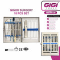 Minor Surgery 10-Piece Instrument Set with Sterilization Cassette