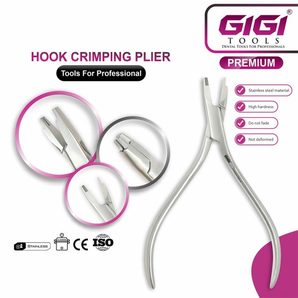 Hook Crimping Plier – Orthodontic Crimpable Hook Placement