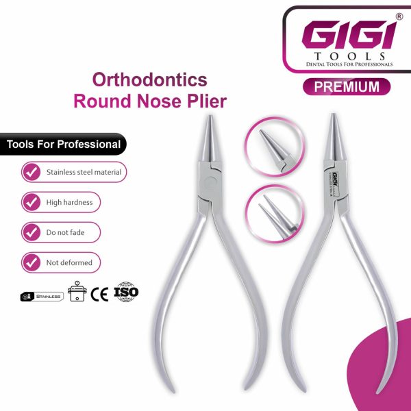 Orthodontics Round Nose Plier