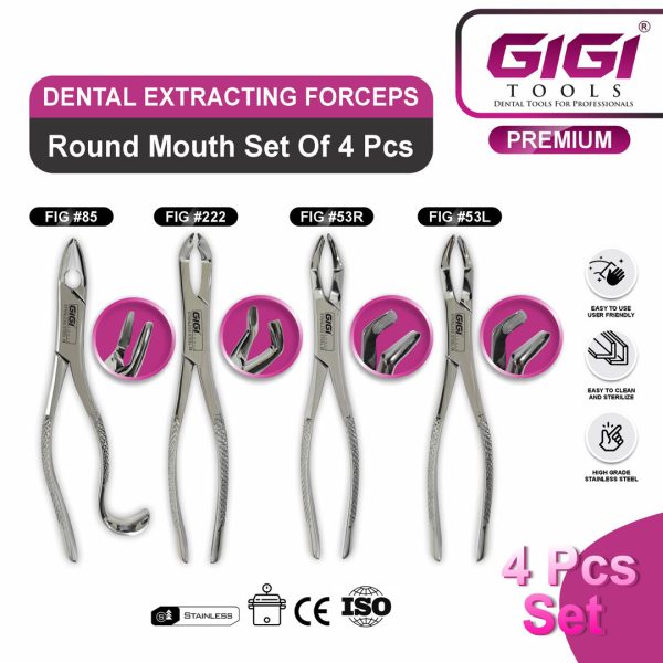 Dental Extracting Forceps Professional Surgical Sets