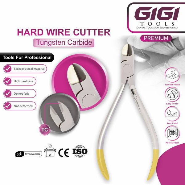 Orthodontic Hard Wire Cutter – Flush-Cut Distal End Cutter