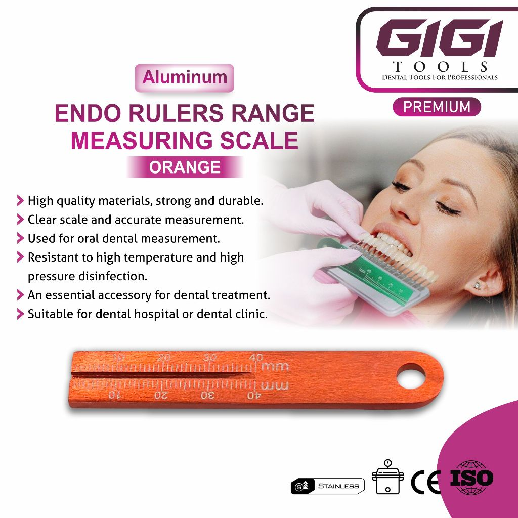 Aluminum Endo Ruler – Root Canal File Measuring Block