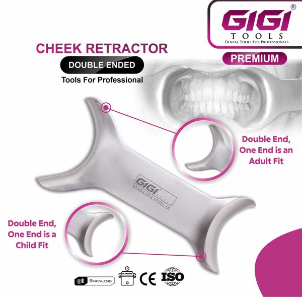 Dental Cheek Retractor – Anti-Glare, Autoclavable