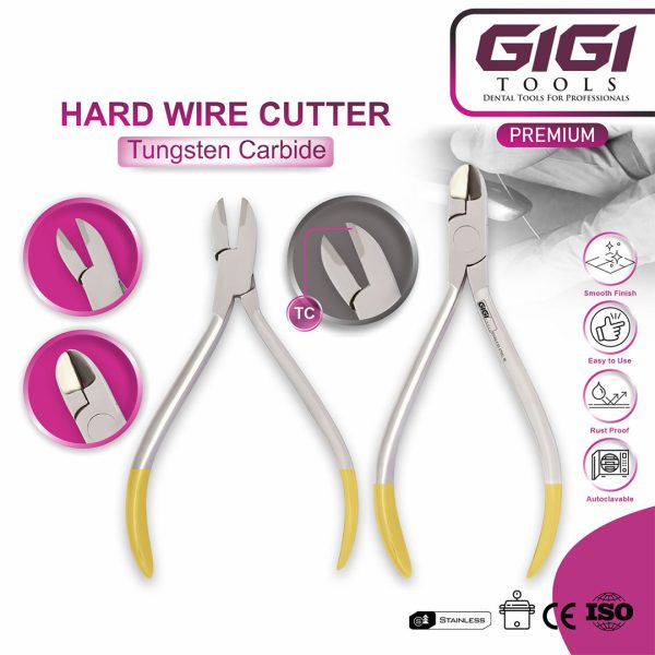 Orthodontic Hard Wire Cutter – Flush-Cut Distal End Cutter