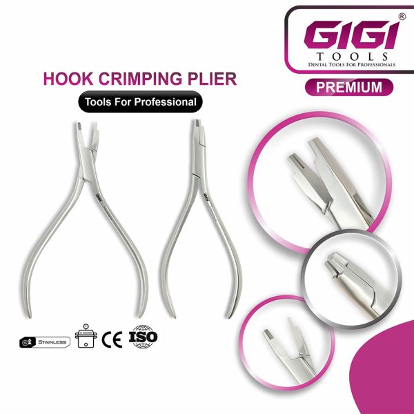 Hook Crimping Plier – Orthodontic Crimpable Hook Placement