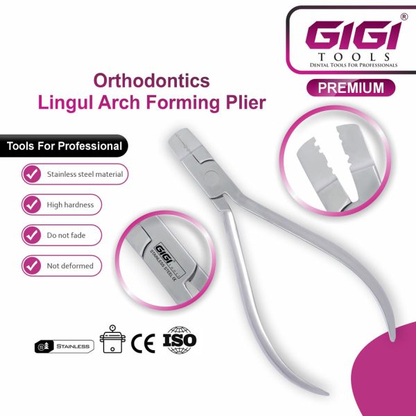 Orthodontic Lingual Arch Forming Pliers