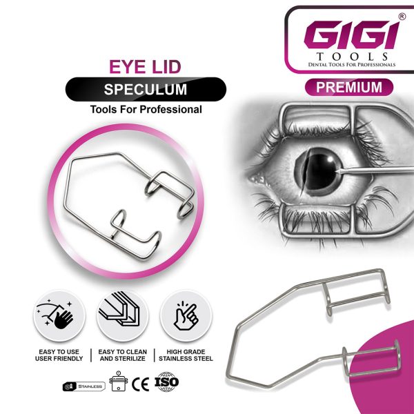 Eyelid Speculum – Adjustable Stainless Steel Surgical Retractor