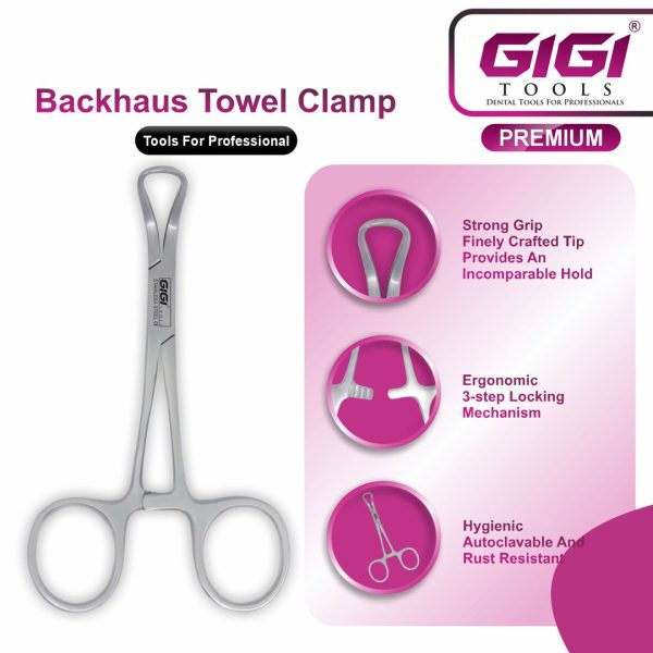 Backhaus Towel Clamps & Surgical Drape Forceps
