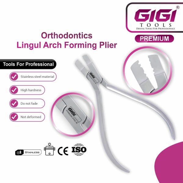Orthodontic Lingual Arch Forming Pliers