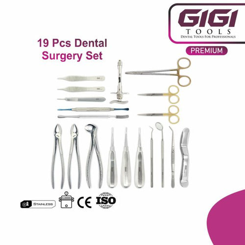 19-Piece Dental Surgery Set