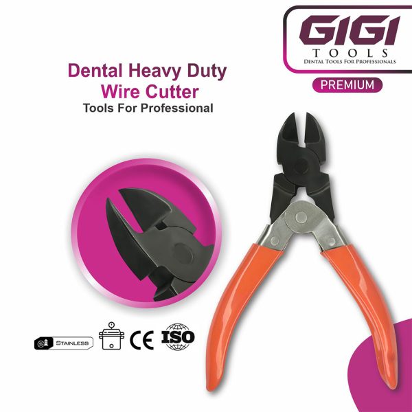 Heavy Duty Wire Cutter – 18x Force Multiplication for Orthodontic & Lab Wire