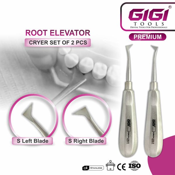 Root Elevator Cryer 2-Piece Set