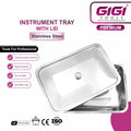 Instrument Tray with Lid Stainless Steel
