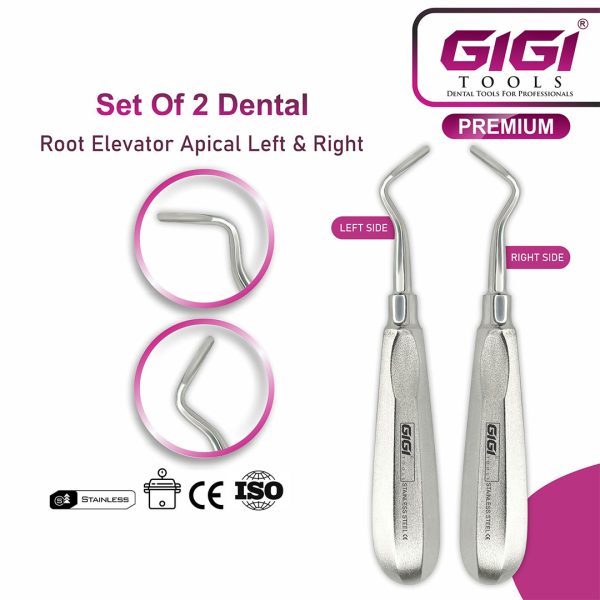 Dental Root Elevator Apical 2-Piece Set