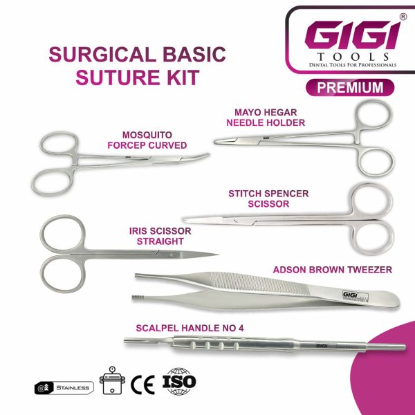 Professional Surgical Suture & Dissection Kits