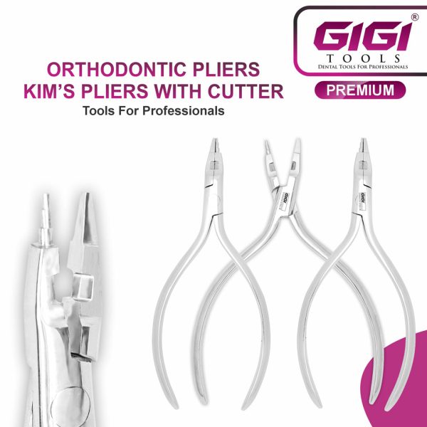 Orthodontic Kim’s Plier with Wire Cutter