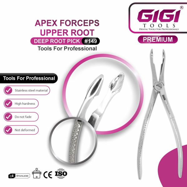 Apex Upper Root Deep Root Pick Forceps #149