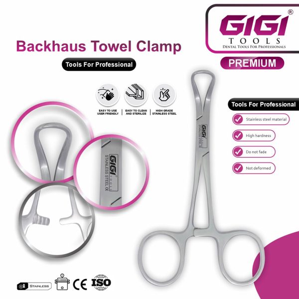 Backhaus Towel Clamps & Surgical Drape Forceps