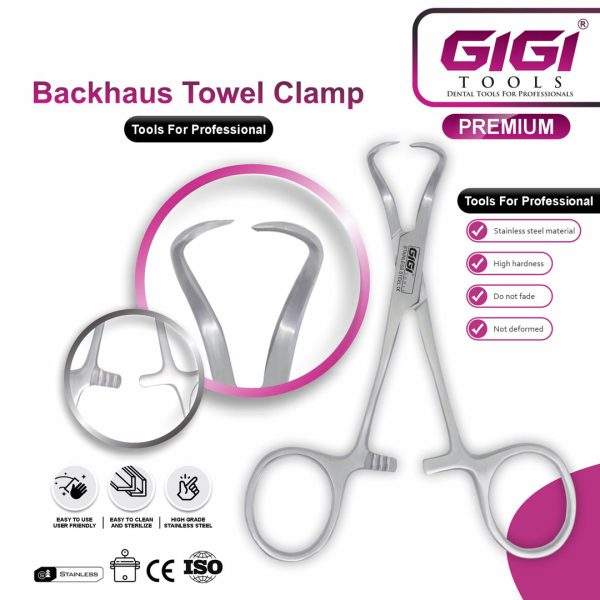 Backhaus Towel Clamps & Surgical Drape Forceps