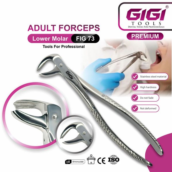 Adult Extraction Forceps Fig. 73 Lower Molars