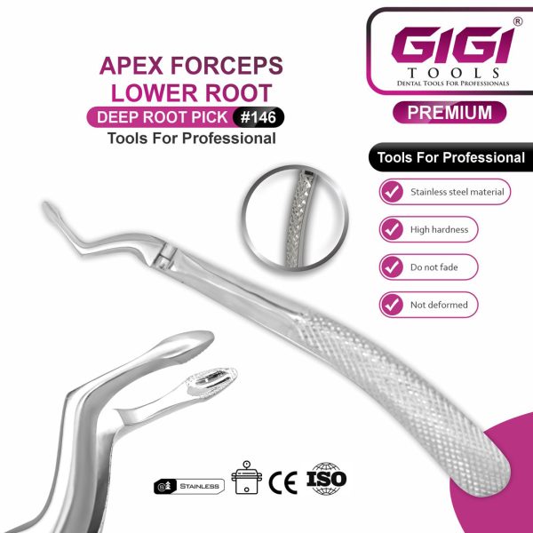 Apex Lower Root Deep Root Pick Forceps #146