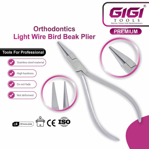 Orthodontic Light Wire Bending Bird Beak Pliers