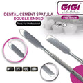 GIGI Tools Dental Cement Spatula Double Ended Mixing Lab Restorative Stainless Steel CE Certified Dental Instrument for Professional Use