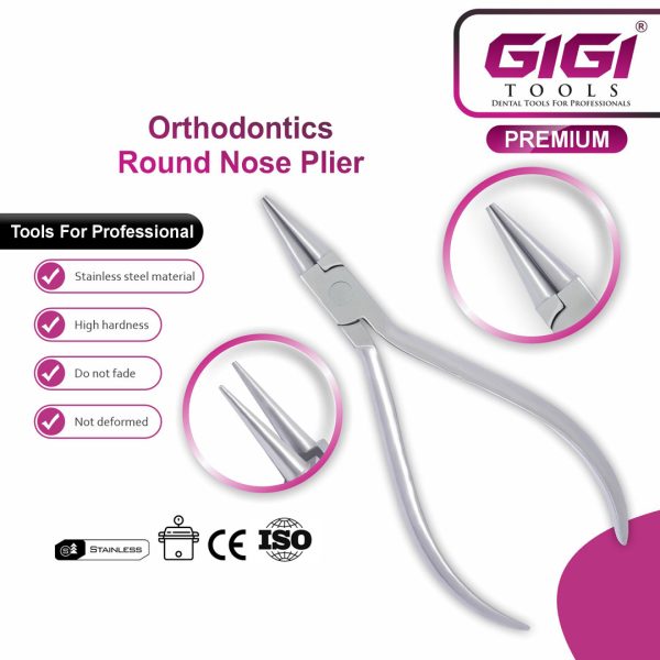 Orthodontics Round Nose Plier