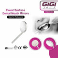 Front Surface Rhodium Dental Mouth Mirrors – 12-Piece Set (20mm, 22mm, 24mm)