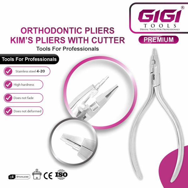 Orthodontic Kim’s Plier with Wire Cutter