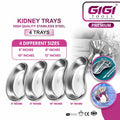 Stainless Steel Dental Kidney Tray – 6, 8, 10 & 12 Inch