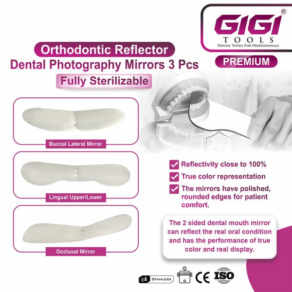 Orthodontic Reflector (3-Piece Set)