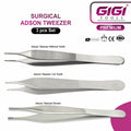 Surgical Adson Forceps & Tissue Tweezers 3-Piece Set