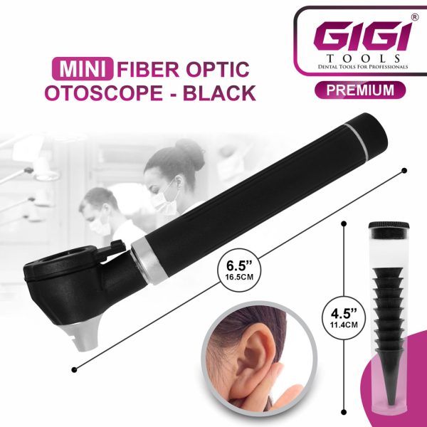 Mini Fiber Optic Otoscope Set – Pocket Diagnostic Ear Examination Scope