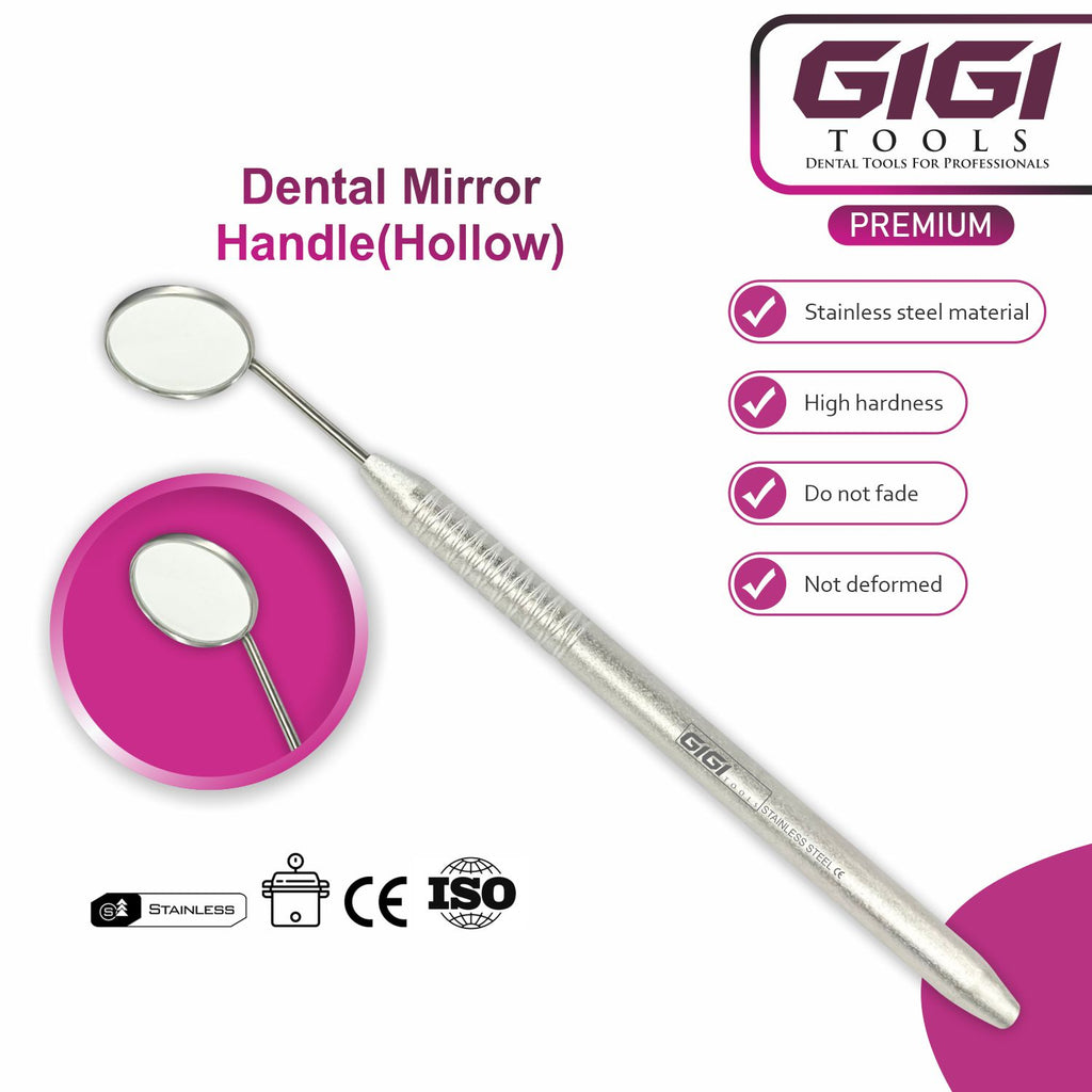 Dental Mirror Handle (Hollow) - 5 Pcs Set
