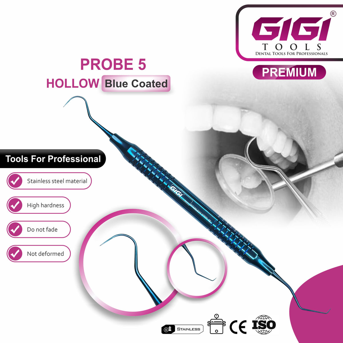 Dental Exam Set Hollow