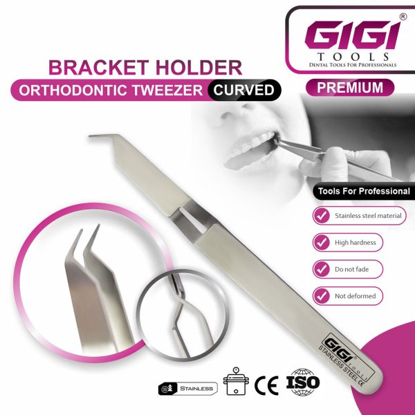 Bracket Holder Orthodontic Tweezers