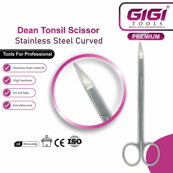 Dean Tonsil Scissors