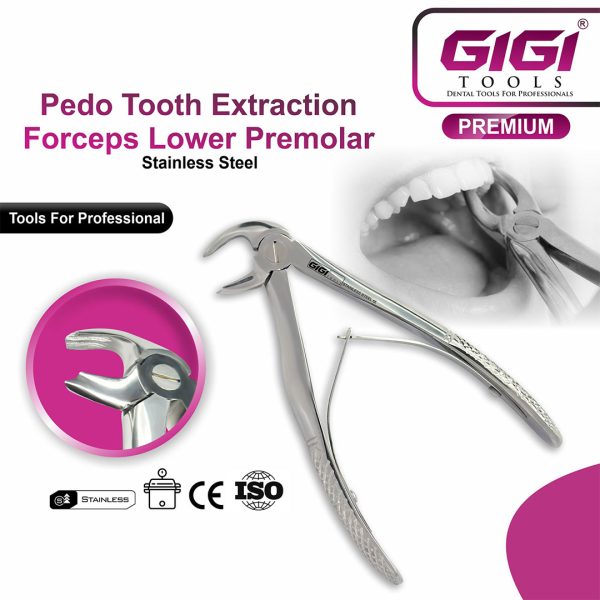 Pediatric Extraction Forceps 7-Piece Set