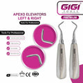 Apexo Root Elevators Left & Right Pairs 2-Piece Set