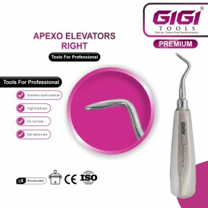 Apexo Root Elevators Left & Right Pairs 2-Piece Set