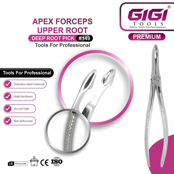 Apex Upper Root Deep Root Pick Forceps #149