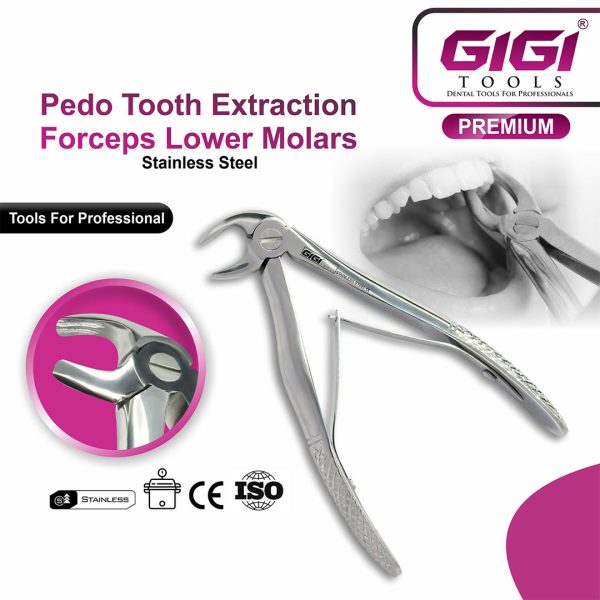 Pediatric Extraction Forceps 7-Piece Set