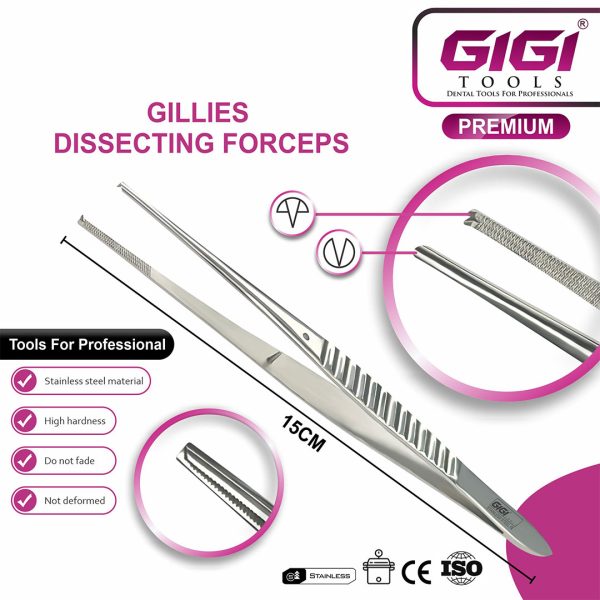 Gillies Dissecting Forceps