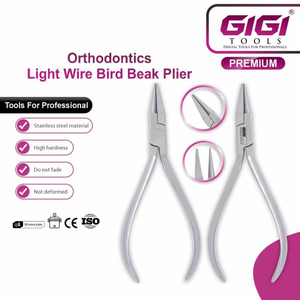 Orthodontic Light Wire Bending Bird Beak Pliers
