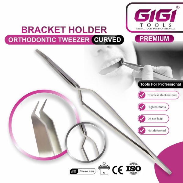 Bracket Holder Orthodontic Tweezers